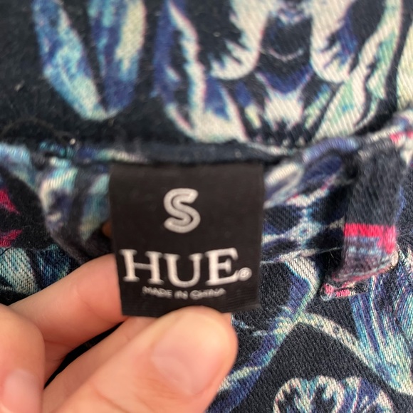 Hue Peony Jeggings with functioning back pockets Small - Picture 2 of 4
